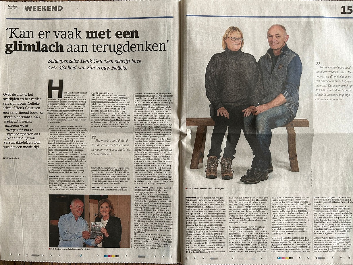 Henk Geurtsen Staat In De Krant - Futuro Uitgevers